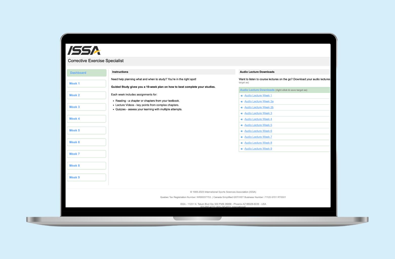 issa-corrective-exercise-homepage